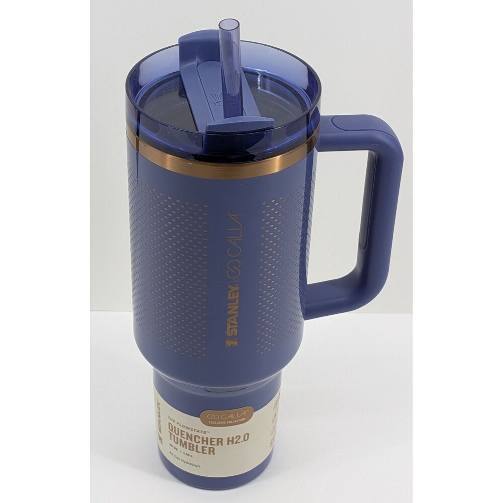 Stanley The Flowstate Quencher H2.0 Tumbler 40oz Calla Exclusive Collection Blue